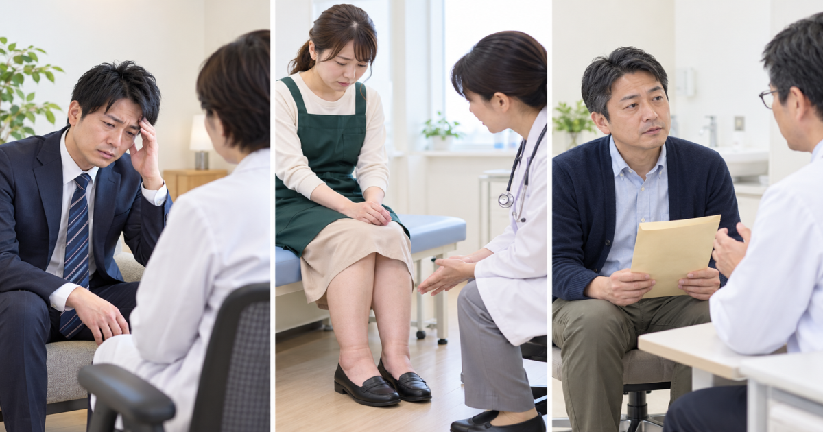 腎臓の異常との関連が疑われる症状で、はじめて医師に診てもらった日