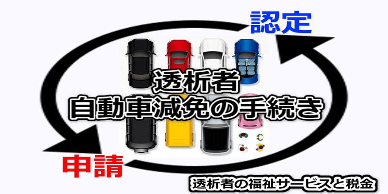 自動車減免手続き