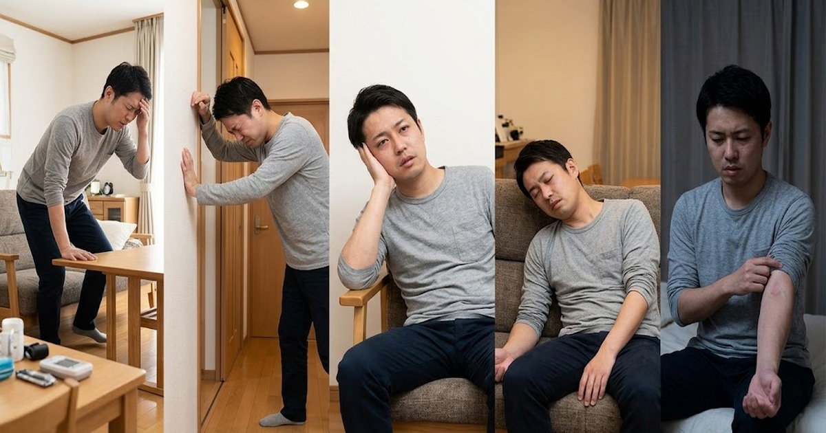 Main Symptoms of Orthostatic Hypotension