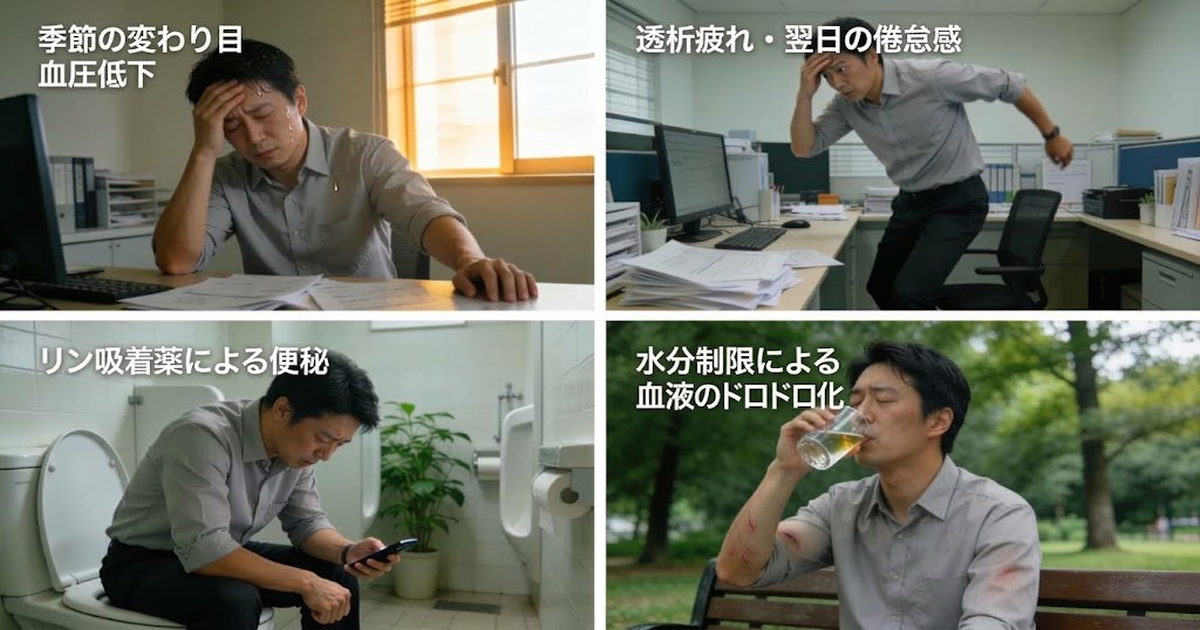 そのとき私の状態は"悪条件"が重なった
