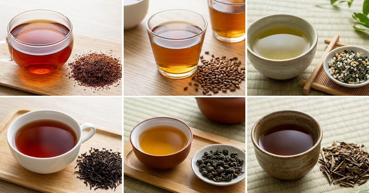 Ranking of Teas Low in Potassium