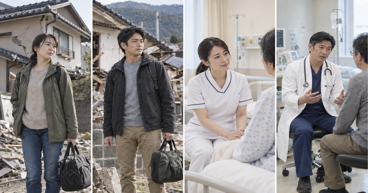 医師・看護師自身も被災者