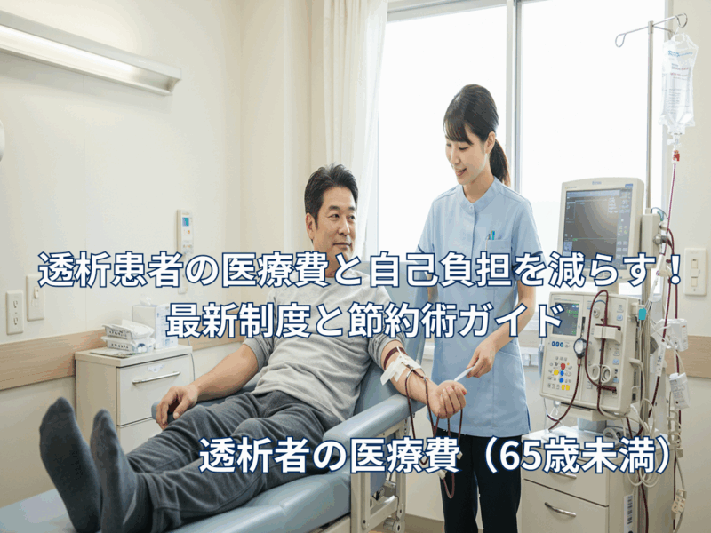 透析患者の医療費と自己負担を減らす！最新制度と節約術ガイド