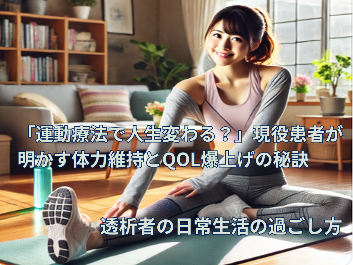 「運動療法で人生変わる?」現役患者が明かす体力維持とQOL爆上げの秘訣 1 「運動療法で人生変わる?」現役患者が明かす体力維持とQOL爆上げの秘訣