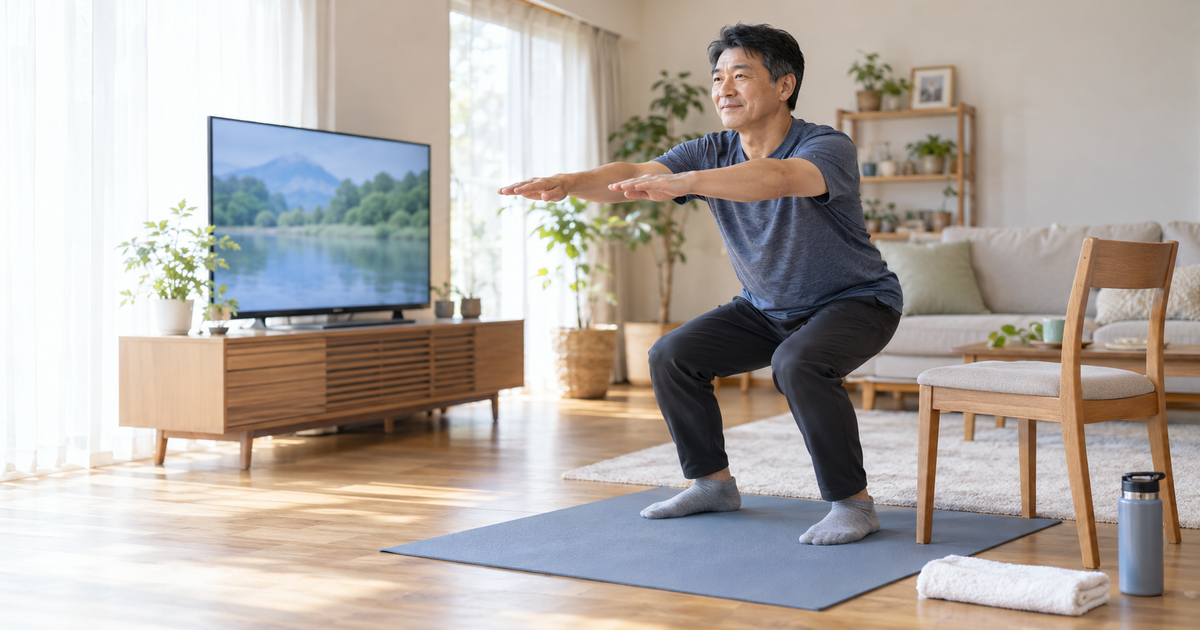 Light Strength Training and Stretching