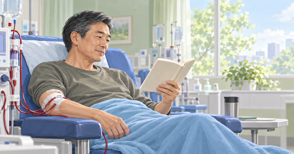 「治療の時間」ではなく「自分の時間」と捉える