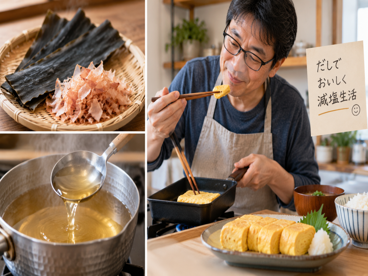 だしの旨味を活用する