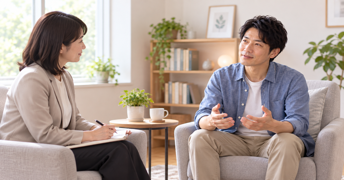 心理カウンセラーなどの専門家のサポートを受ける