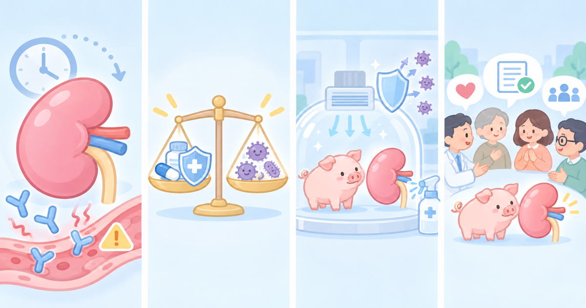 ブタ臓器移植の課題点